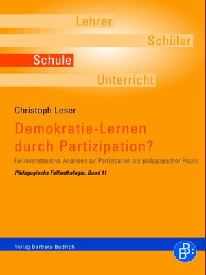 cover image of Demokratie-Lernen durch Partizipation?